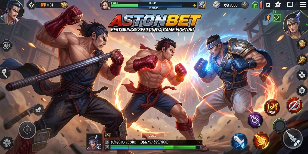 Gambaran gameplay seru dalam pertarungan ASTONBET.