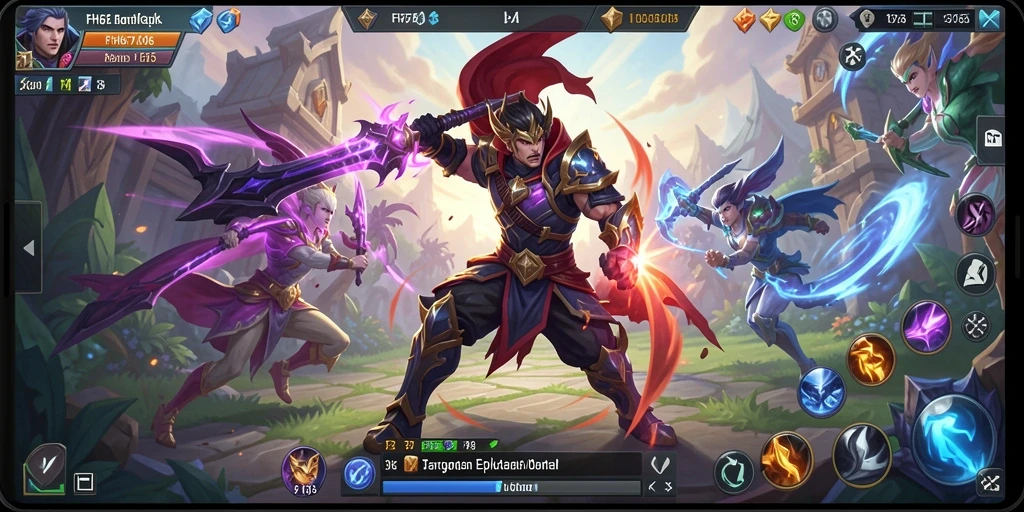 Tampilan gameplay yang seru dan mendebarkan dalam FH6767.