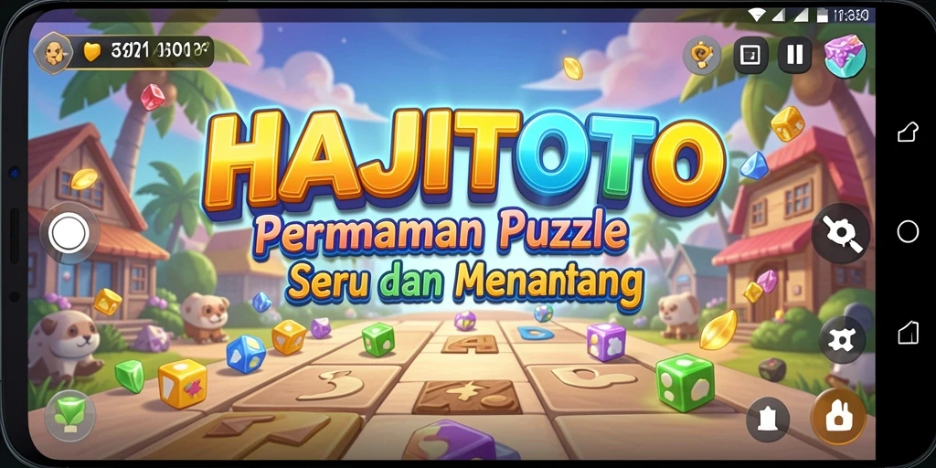 Tampilan gameplay menantang dan menarik dari HAJITOTO.