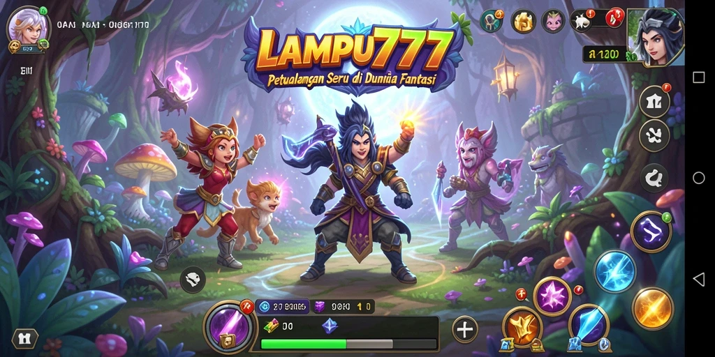 Tampilan mendebarkan dari gameplay LAMPU777 yang penuh aksi.