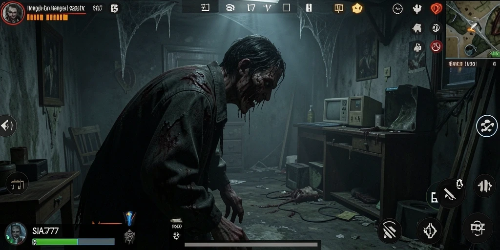 Gameplay menegangkan dengan suasana menyeramkan di SIA777.